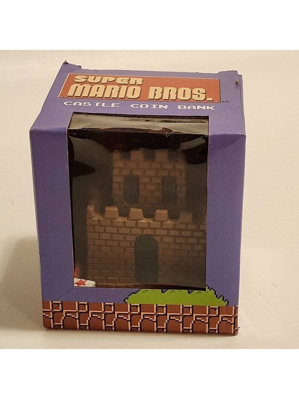 RARE Super Mario Bros. Castle Coin Bank Read Description Culture Fly 8 bit NES
